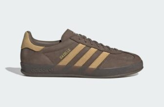 adidas Originals Gazelle Indoor JQ8386  Cargo Brown / Golden Beige / Cloud White
