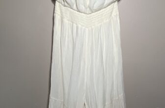 Flowy Fashion nova Tube Top Long Pant Light Weight Jumper Size Small/medium