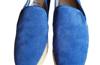 Reaction by Kenneth Cole solid blue suede espadrilles Size 7.5 M