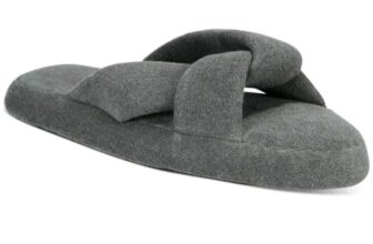 Jennie Terry Memory Foam Slide Slippers Medium