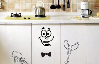 Smiley Face Decal Refrigerator Decal Wall Decal Sticker Home Accessories Sale