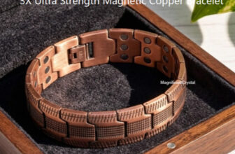 3X Ultra Strength Magnetic Copper Bracelet Vintage Copper Men’s Therapy Energy