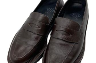 W.H                    Coin Loafers brown