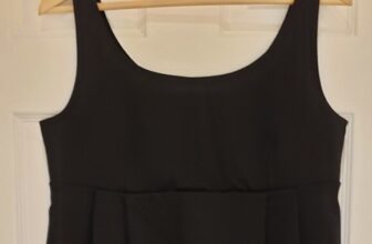 Gap Maternity Dress Size Small Black LBD Sleeveless Mini