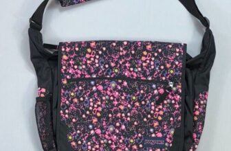 Women’s Jansport Over the Shoulder Floral Messenger Bag NEW WITHOUT TAGS