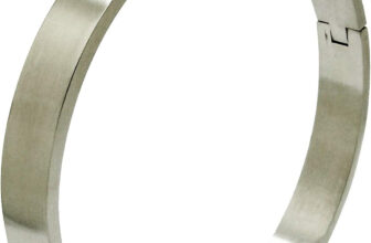 Stainless Steel Lockable Collar Torque Necklace with Removable O Ring