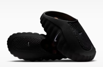 Nike Black Wave Clog Slide Sandals Men Women Casual Slip On Mules