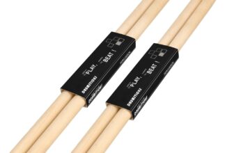 Drum Sticks, 2 Pair 5A Maple Drumsticks – made of hard maple wood