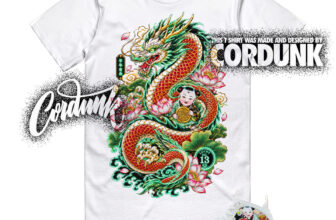 Foamposite Tianjin 2.0 Air One Poison Green Glow T Shirt Match DRAGON