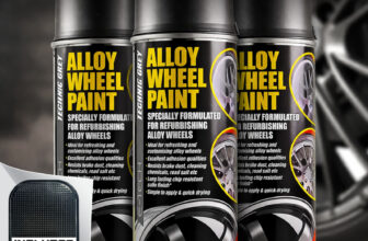 GREY Alloy Wheels Spray Paint E-TECH 3x 400ml Cans Refurbish For Car & Van. +M