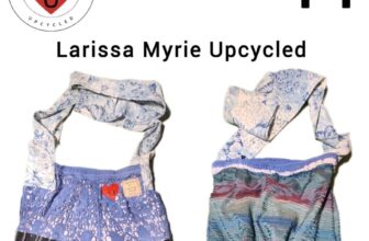 DESIGNER Bag, Larissa Myrie, Tote Bag, OOAK,Large, Bag # 44