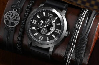 Miramagjus Watch and Bracelet Gift Set for Birthday, Christmas, Thanksgiving