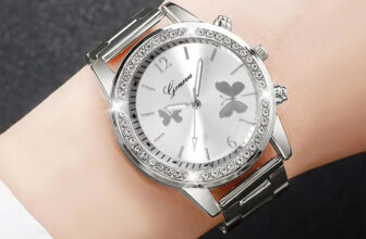 Women Casual Elegant Quartz Watch Analog Digital Dial Alloy Stainless Steel