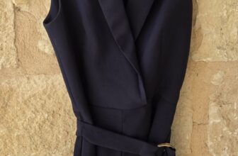H&M Suited Belted Tailored Sleevless Playsuit