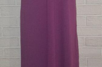 Women’s Terra & Sky Purple Sleeveless V-Neck Tank Dress Size 0X (14W)