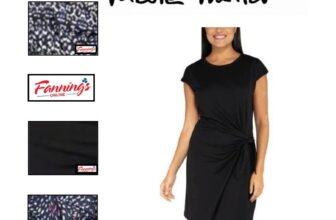 Nicole Miller Ladies’ Knot Dress H53