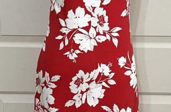 NWT Tommy Bahama size XS red white floral sleeveless sheath dress $148