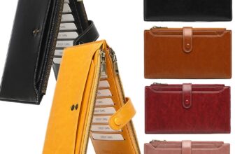 Slim Wallet for Women RFID Blocking Money Cash Credit Card Holder Purse Handbag