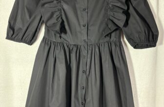 New I Saw It First Black Mini Dress Size 8