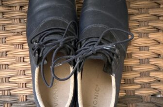 Vionic Women’s Blue Leather Lace-Up Oxford Comfort Shoes Round Toe Flat 8M