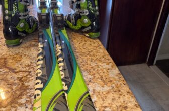 Volkl 170 CM  Mountain Dew “Do the Dew” Ski Package