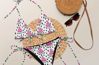 Watermelon 3D String Bikini Women Swimsuit Beachwear