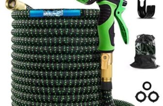 50FT 100FT 4X Stronger Deluxe Heavy Duty Expandable Flexible Garden Water Hose