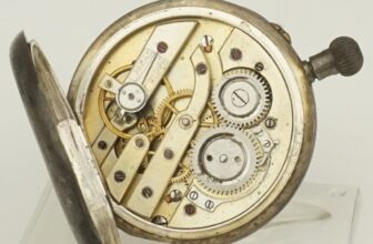 Rare! Antique Silver Pocket Watch Men’s no fusee duplex chronometer repeater RAR