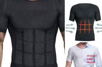 Men Gynecomastia Compression Shirt Slim Shapewear to Hide Man Boobs Moobs Tops