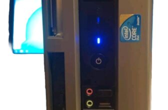 VIGLEN INTEL Core 2 DUO E8400 @3000GHz WIN7 4GB RAM 74GB HDD DVDRW RS232 #203458