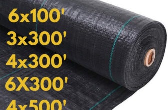 Heavy Duty Landscape Fabric 3.5 oz, Weed Barrier Garden Mat, Different Sizes