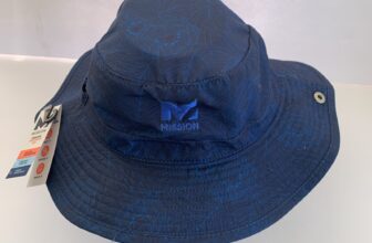 MISSION COOLING BUCKET HAT One Size Fits Most Navy Color NEW W/TAGS