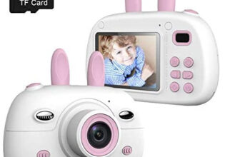 Kids Cute Digital Camera 1080p HD 8MP Rechargeable Silicone Photo Video Recorder