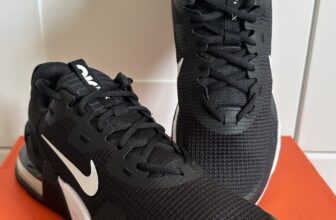 Nike Air Max Alpha Trainer 5 Black/White, DM0829 001 UK8 EU42.5 BNIB FREE P&P