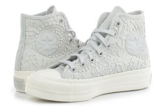 Converse Womens Chuck Taylor All Star Platfom Lift High Hi Trainers – UK 6 Lace