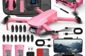 Drone with 4K Camera 5G GPS Wifi 3800ft FPV 40 Minutes Flight Time W/ 32GB TF