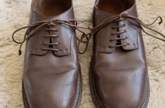 MARSELL italy brown leather derby shoes oxfords womens 37.5 US 7.5 luxury
