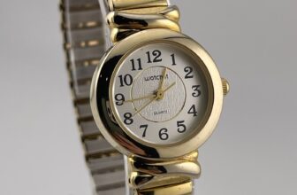 watch-it Womens Watch 23mm Case Stretch Bracelet Quartz Three Hands Analog