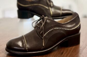 Office Of Angelina Scott, Ms. Neale Derby Manzanita Brown Oxfords Sz 39 – EUC!