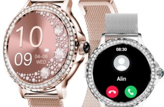 Smart Diamond Watches For Women (Make/Answer Call) Fashion Sport Fitness Tracker