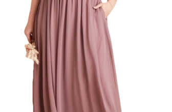 (FREE TIE) Birdy Grey Dress Women’s 1X Curve ‘Grace’ Convertible NWT Dark Mauve
