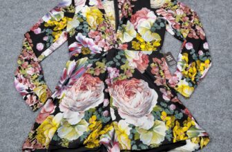 Express Romper Womens Large Multicolor Floral Long Sleeve V Neck Lined Zip Party