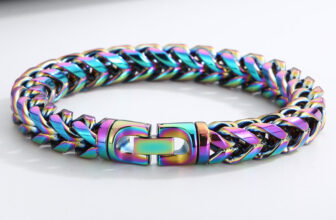Hot Stainless Steel Meshed Bracelet Curb Chain Cuban Link Wristband Men Women