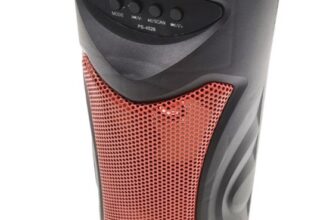 Red and Black Chargeable Party Speaker with Bluetooth 5.0 Portable Speaker New