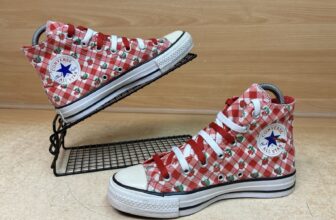Luna Lovegood Hi-Tops Strawberry Cherry Converse Size Uk 5 Woman’s  Harry Potter