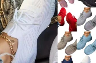 Womens Running Trainers Ladies Sneakers Slip On Walking Gym Fashion Shoes Size 6