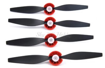 2/4PCS Propeller Set Eachine Mini Mustang P-51D RC Airplane Spare Part 130X70mm