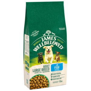 James Wellbeloved Dog Adult Large Breed Fish & Rice – 15KG – Default Title