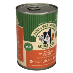 James Wellbeloved Dog Adult Chick Loaf Tins 12x400g – Default Title