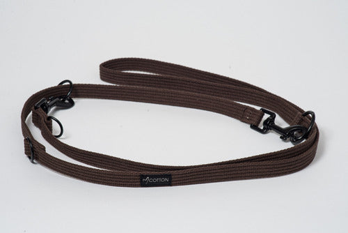 Gor Cotton Training Leash Large Brown 2.5cm - Default Title